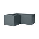 Floraworld Mobili da giardino Curva da giardino a doppia parete