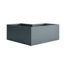 Floraworld Mobili da giardino Curva da giardino a doppia parete