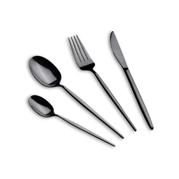 Berlinger Haus Küchenbarf House 24 Partial cutlery set Black
