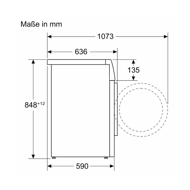 Tour à laver de Siemens 8 / 9kg, WG44G2140 / WQ33G2D40