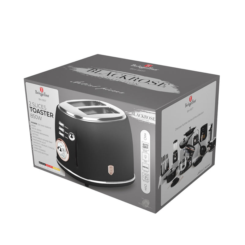 Berlinger Haus Künzmaschen Haus Toaster Black Rose Collection Haus Toa