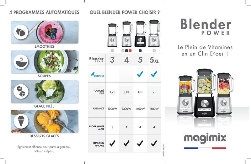 Magimix Stand Mixer Power Blender 3