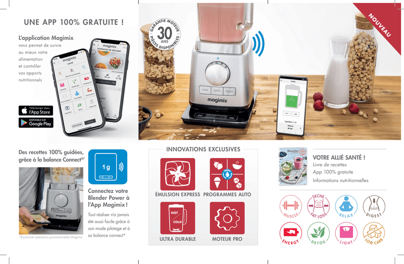 Magimix Stand Mixer Power Blender 3