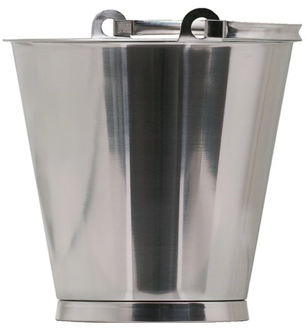 Dalolindén bucket with floor ripe 10lt graduated stainless steel d30cm H26cm 1007.010