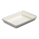 Tala Emaille Brat- und Auflaufform mittel, 33x24x5cm, grau 10B14158