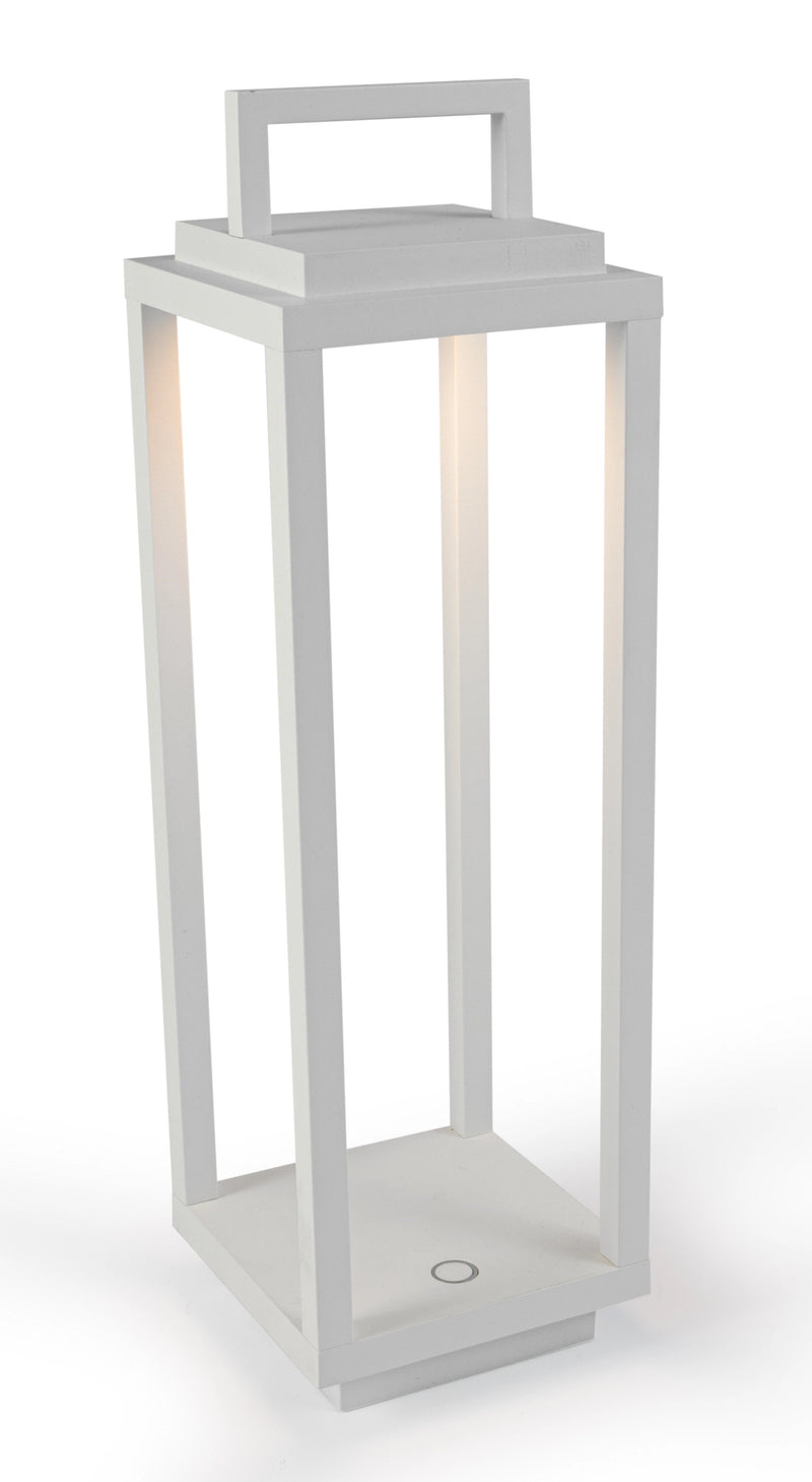 Abert lampe Ant Resort rechargeable, blanc 10x10cm H34cm 111.003.392