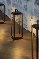 Abert Lampe Abert Resort Maxi wiederaufladbar, rost 14x14cm H54cm 111.003.396