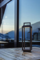 Abert Lampe Abert Resort Maxi wiederaufladbar, grau 14x14cm H54cm 111.003.397