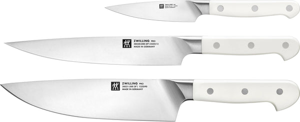 Zwilling kitchen knife set per le blanc 3th. 222.001.002