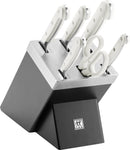 Zwilling kitchen knife block per le blanc 7 -piece. 222.001.013