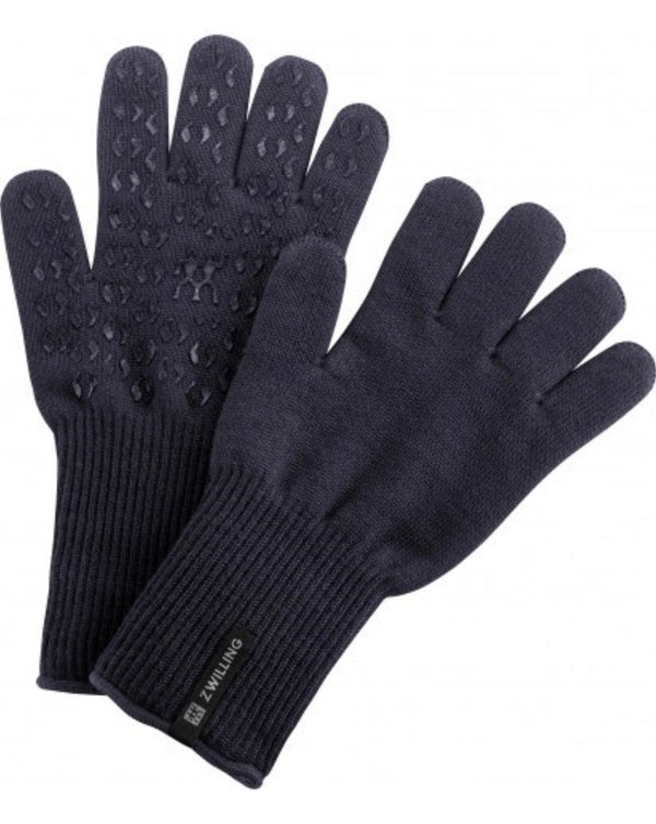 Zwilling Kitchen BBQ+ protective gloves cotton heat -resistant one size couple 222.014.017
