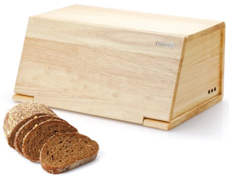 Continenta bread box rubber tree 40x26x18.5cm 3292