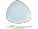 Churchill Triangel Teller Stonecast Duck Egg Blue Flach 31,1 cm 343.001.004