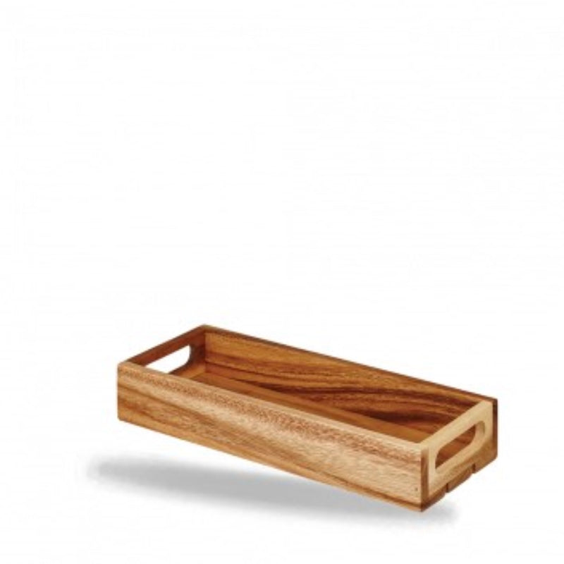 Churchill Alchemy Wood Serving basket Klein 30x11.8x4.8cm 343.008.018