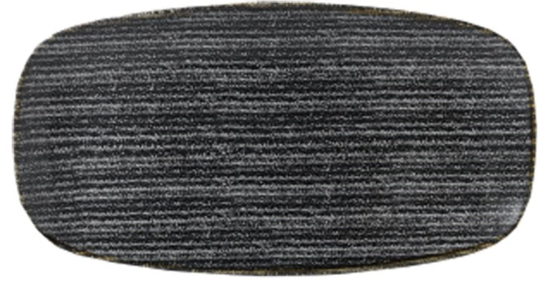Churchill Platte S.P. Homespun Charcoal Black Rectangular 29.8x15.3cm 343.020.025