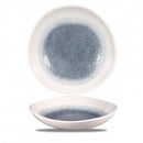 Churchill Teller S.P. Raku Topaz Blue Organic tief 25.3cm 343.025.036