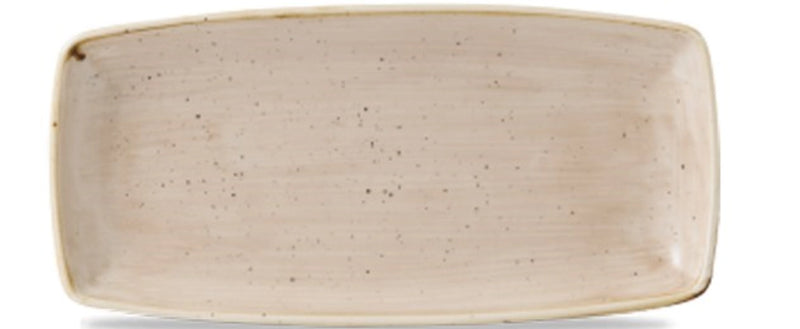 Churchill Plate Stonecast Nutmeg Beige Rectangular 35x18.5cm 343.026.011