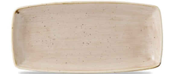 Churchill Plate Stonecast Nutmeg Beige Rectangular 29.5x15cm 343.026.012