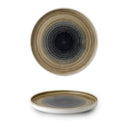 Churchill Teller Stonecast Aqueous Bayou Walled flach 26cm 343.045.032