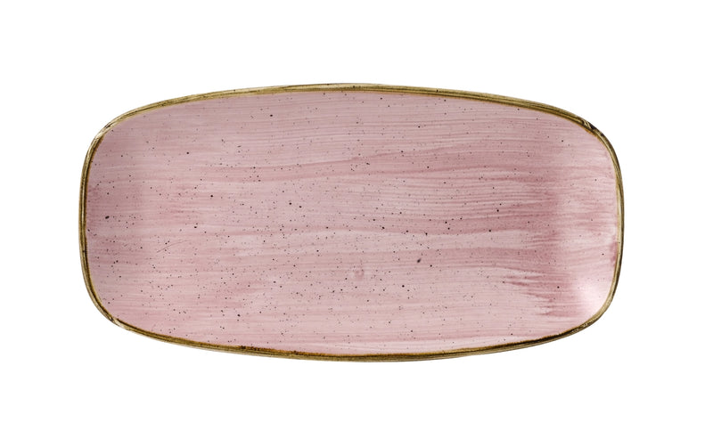 Churchill plate stonecast petal pink calculated 29.8x15.3cm 343.051.012