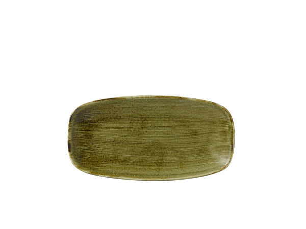 Churchill plate stonecast plume olive rectangular 29.8x15.3cm 343.052.010
