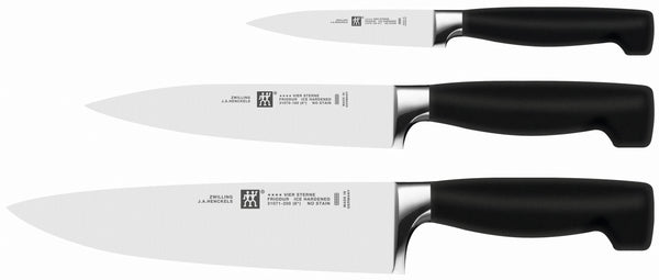 Zwilling Kitchen Messetet Four Star 3 pc. (Spick, meat, cook knife) 35048-000-0