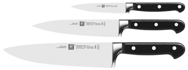 Zwilling Kitchen Messerset Professional "S" 3-pc. (Spick/meat/cook knife 35602-000-0