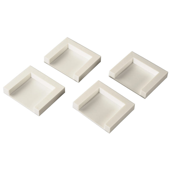 Hama Zubehör Fixierplatten zum Aufkleben 4-er Set