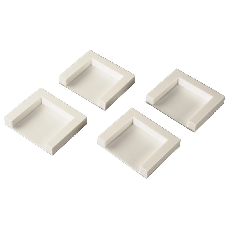 Hama Zubehör Fixierplatten zum Aufkleben 4-er Set