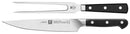 Set da coltello da cucina zwilling set da coltello, 2-pc. (Meat Knife & Fork) 38430-003-0