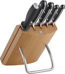 Zwilling Kitchen Knife Block Twin per blocco di coltello, natura, 6 pezzi. 38437-000-0