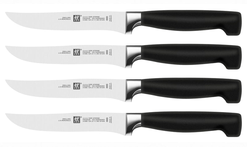 Zwilling Kitchen Steakmesser Four Star 4er Set 140x250 mm 39190-000-0