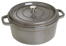 Dust Cocotte 28 cm, round, graphite gray, cast iron 6.7L 40509-314-0