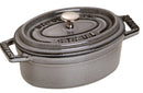Staub Cocotte 29 cm, oval, Graphit-Grau, Gusseisen 4.2l 40509-317-0