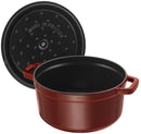 Staub Cocotte 26 cm, rund, Grenadine-Rot, Gusseisen 5.25l 40509-359-0