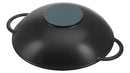 Staub Wok schwarz mit Glasdeckel 5.7lt., 37cm 40509-398-0