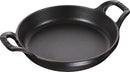 Staub Auflaufform 12 cm, rund, Schwarz, Gusseisen 40509-472-0