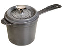 Staub Saucenpfanne mit Deckel grau1.2 lt., 14cm 40509-706-0