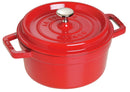 Dust Cocotte 20 cm, round, cherry-red, cast iron 2.2L 40509-820-0