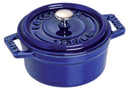 Staub Mini Cocotte 10 cm, rund, Dunkelblau, Gusseisen 0.25l 40510-262-0