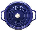Staub Cocotte 28 cm, rund, Dunkelblau, Gusseisen 6.7l 40510-285-0