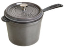 Staub Saucenpfanne mit Deckel grau2.8 lt., 18cm 40510-316-0
