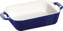 Dust baking dish 27x20 cm, rectangular, dark blue, ceramics 40510-810-0