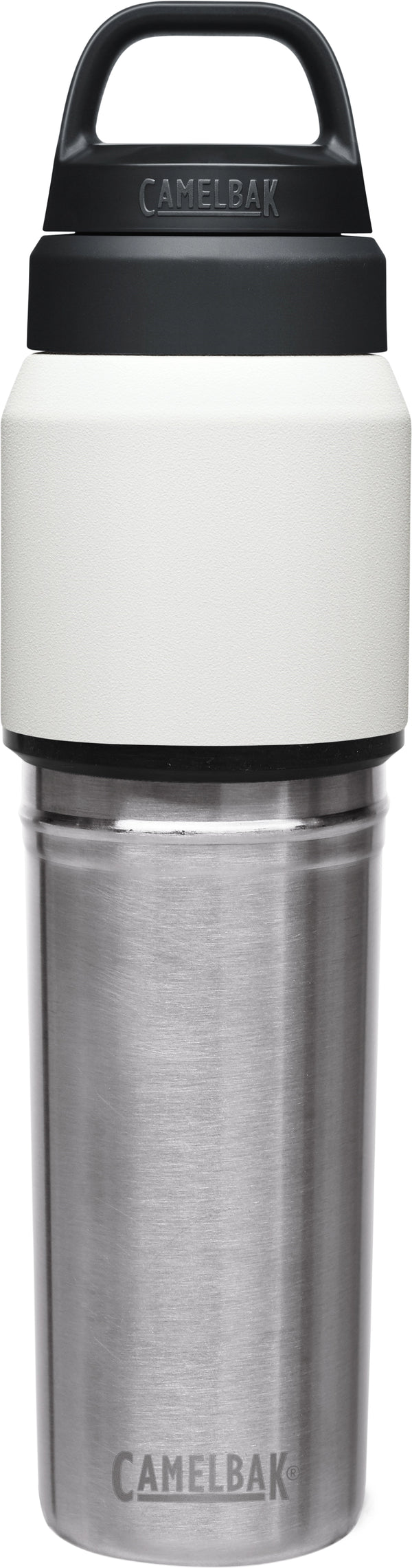Bottiglia di camelbak Multibev V.I. Bianco bianco 0,65L/0,5 litri, 4071430209001