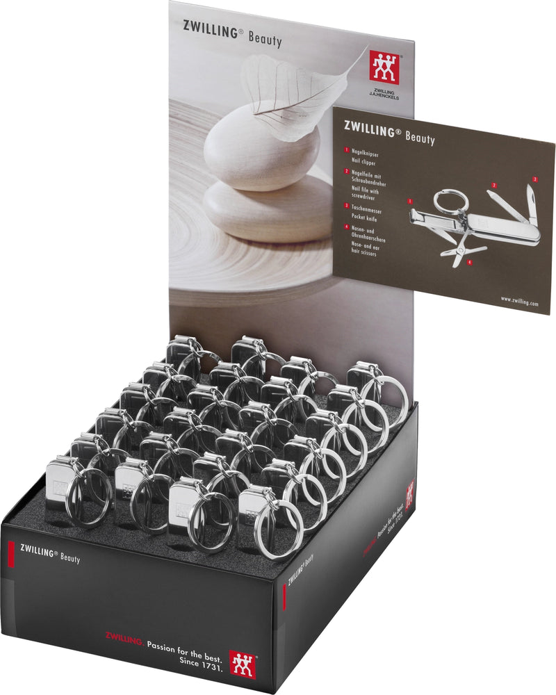 Zwilling Beauty multi-tool stainless steel 42452-000-0 display 24 pieces.