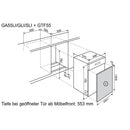 Electrolux Geschirrspüler Einbau GA55LICN 55 cm