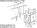 Electrolux Geschirrspüler Einbau GA60GLISCN