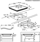 Electrolux Glaskeramikkochfeld GK58TCO