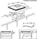Electrolux Glaskeramikkochfeld GK65TSF