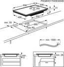 Electrolux Glaskeramikkochfeld GK69TSCN